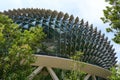 Dome of Esplanade, Theatres on the Bay, Singapore Royalty Free Stock Photo